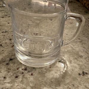 Hearth and Hand glass “Milk” creamer NWOT